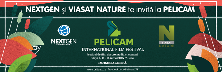NextGen si Viasat Nature te invita la Pelicam, Festivalul International de Film despre Mediu si Oameni, editia 4, in perioada 11 si 14 iunie 2015, Tulcea.